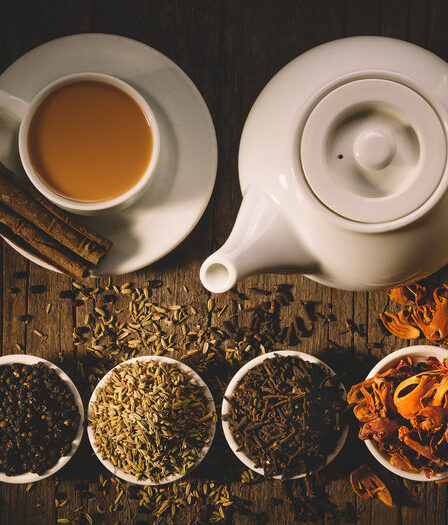 receita Chá indiano com especiarias