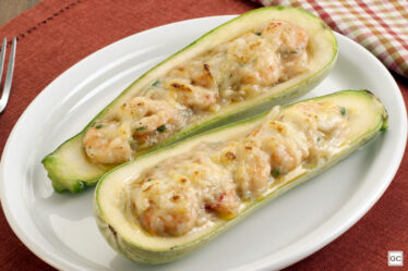 receita de Abobrinha com camarão